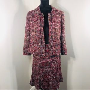 Talbots  Tweed Skirt Suit Women's size 6